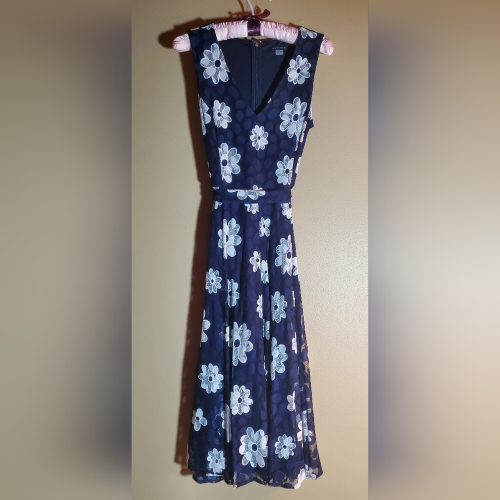 Tommy Hilfiger Navy Cocktail Dress Size 2